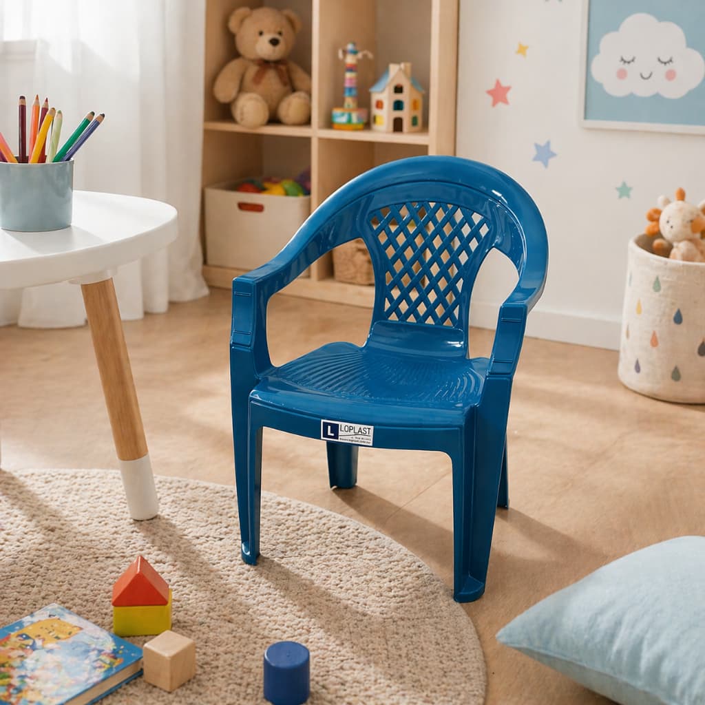 kit de 4 ou 8 Cadeirinha infantil - Azul ou Rosa suporta até 40kg