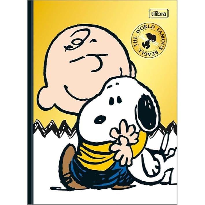 ✨ Caderno Snoopy Tilibra 💛 Charlie Brown Papelaria Fofa Caderno Temático Escolar