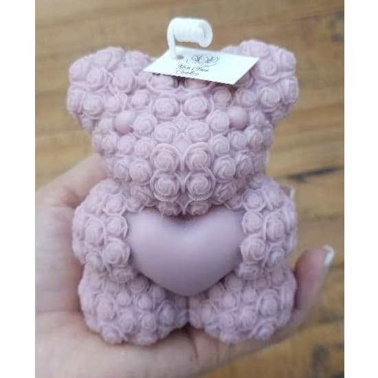Vela urso Ursão 10cm 270g / vela aromática/ vela decorativa/ vela aesthetic/ decoração casa e escritório