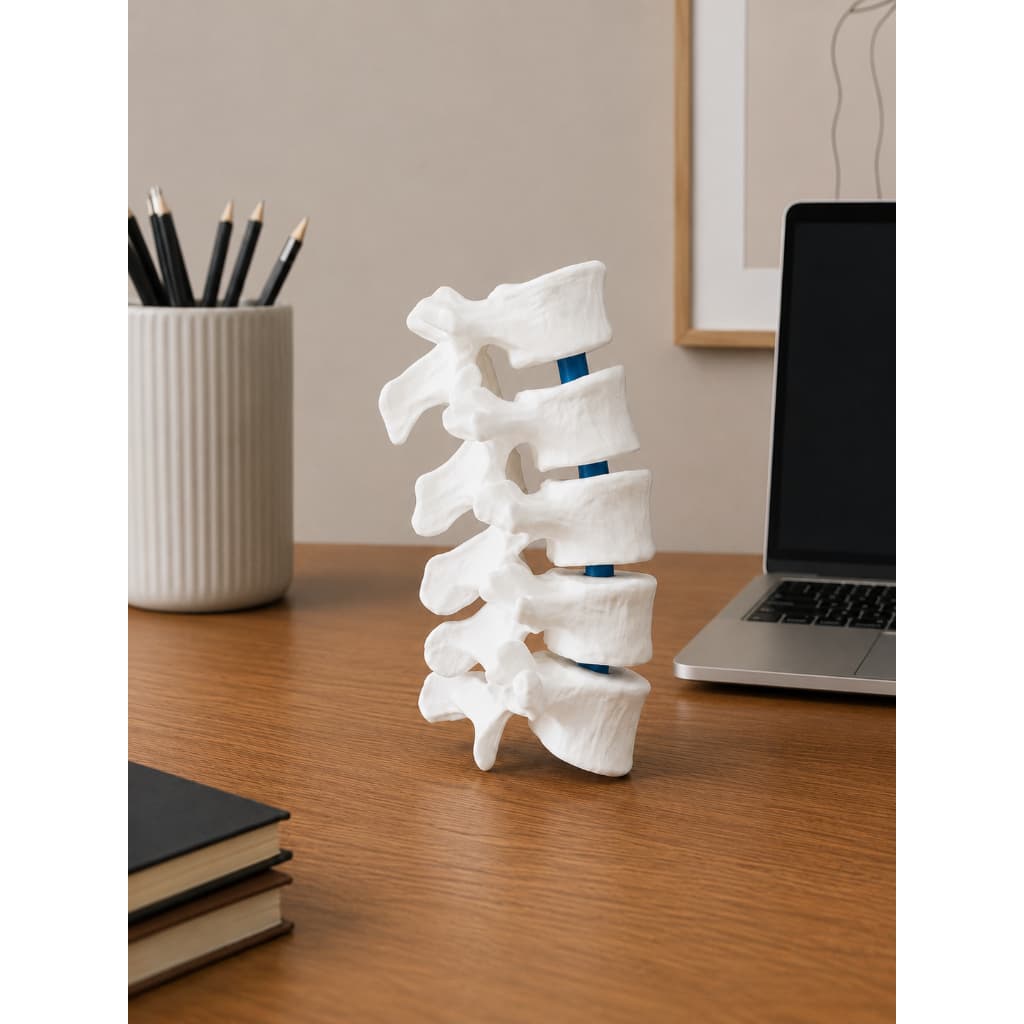Vértebra Lombar Articulada Flexível - Modelo Anatômico