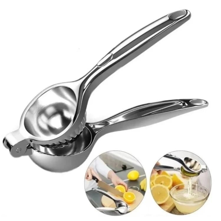 Espremedor De Limão Profissional Aço Inox Super FOrte Maçiço Chef Gourmet