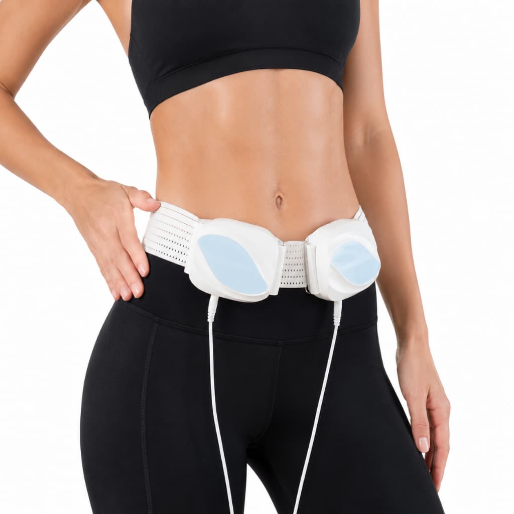 Cinto Estimulador Corporal Tonificador Abdominal E Glúteos