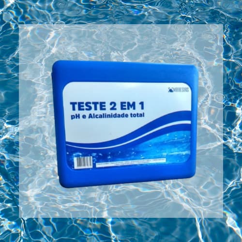 ESTOJO TESTE 2 EM 1 PH E ALCALINIDADE (MARESIAS)