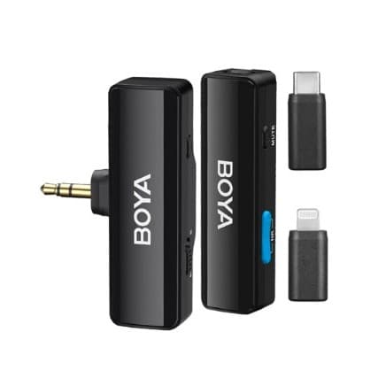 Microfone Lapela Boya Boyalink A1 Android/ios 3.5mm Preto