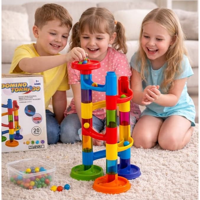 Brinquedo Labirinto Tornado Pista Multicolorido