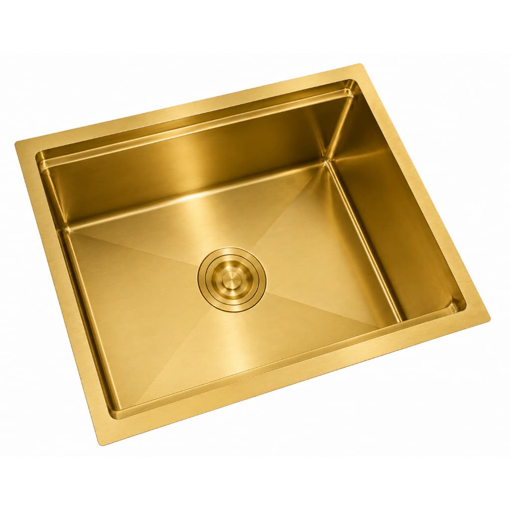 Cuba Inox Gourmet Support Dourada Sobrepor Embutir 60x40cm