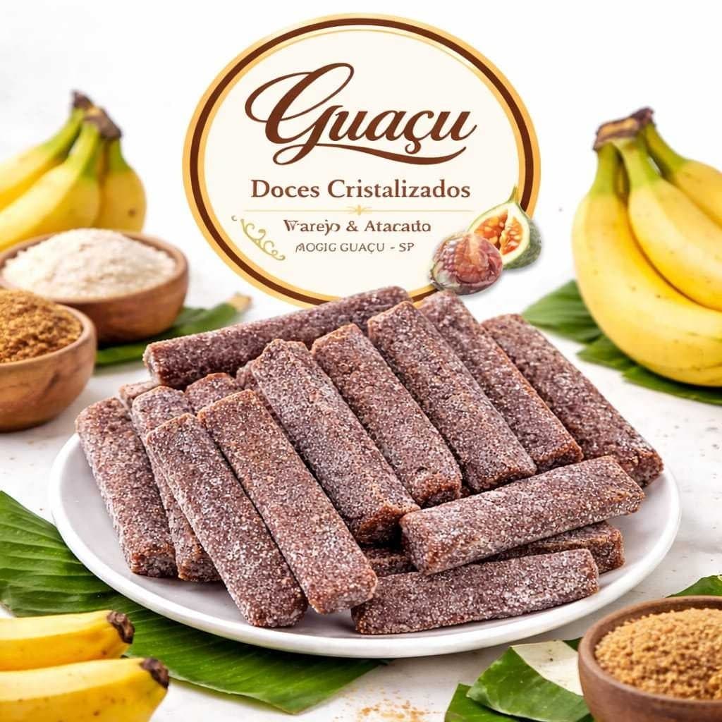 300 GRS. DOCE DE BANANINHA CRISTALIZADA SELECIONADA PREMIUM