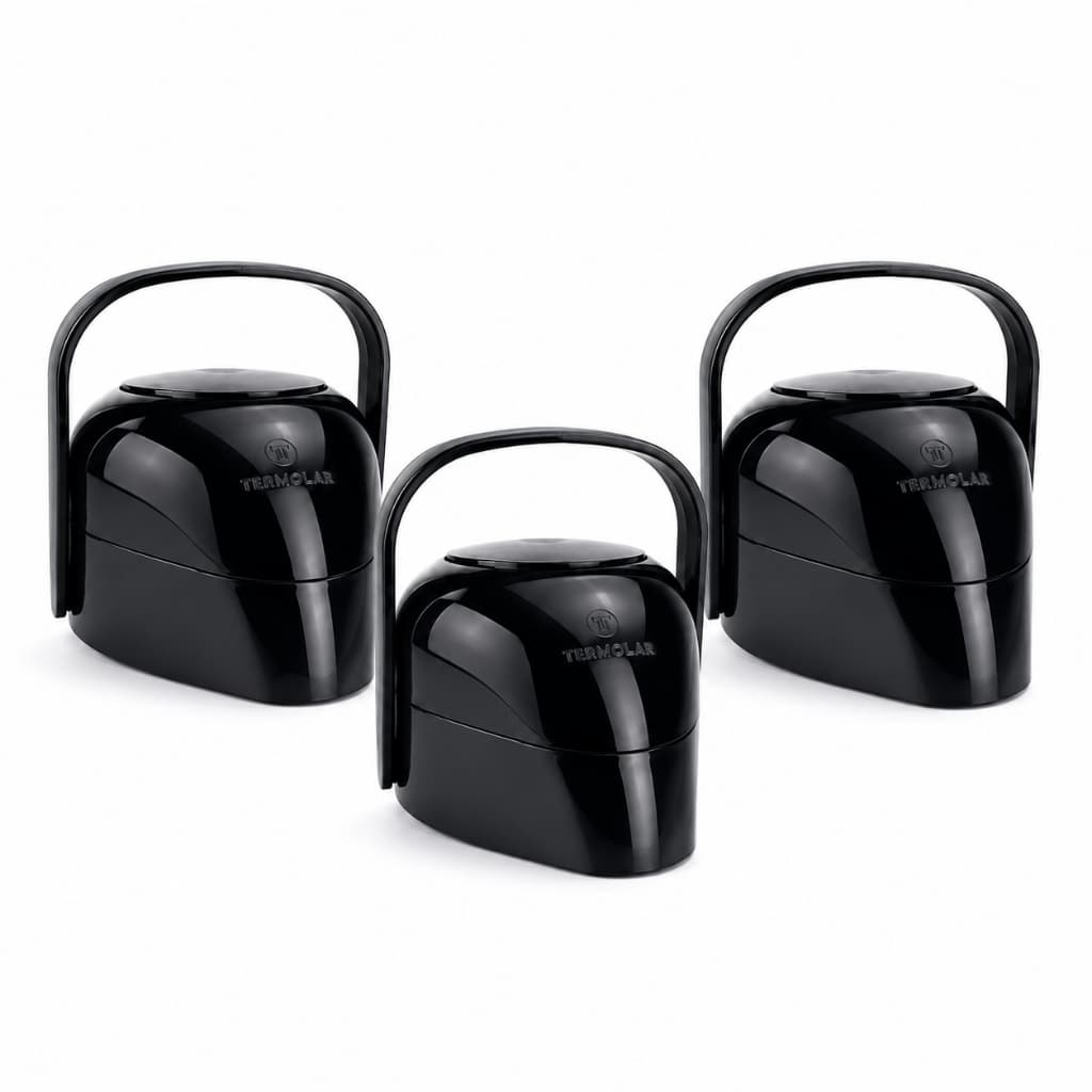 Kit Cabeçote Bomba de Pressão Tampa Garrafa Térmica Termolar 3 Peças