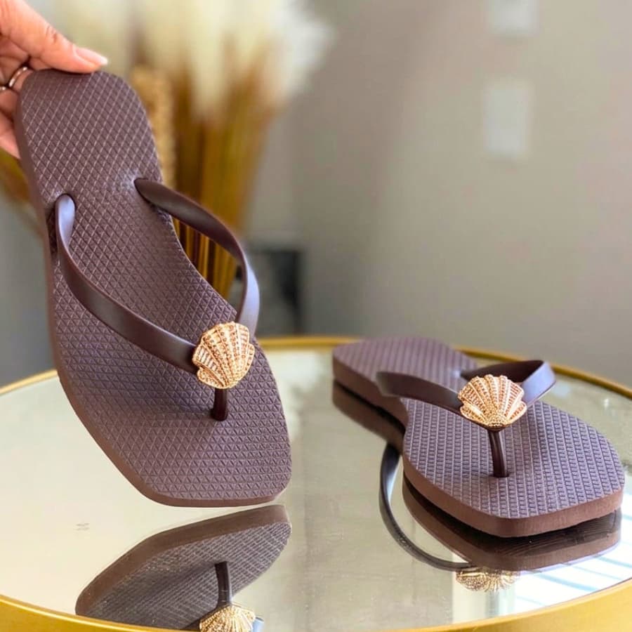 Chinelo Feminino Confortável  Leve De Dedo Estilo e Praticidade Moda Verão Praia Casual