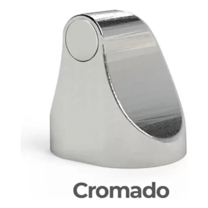 Comfortdoor Trava Porta Magnetico Original Adesivo Cromado