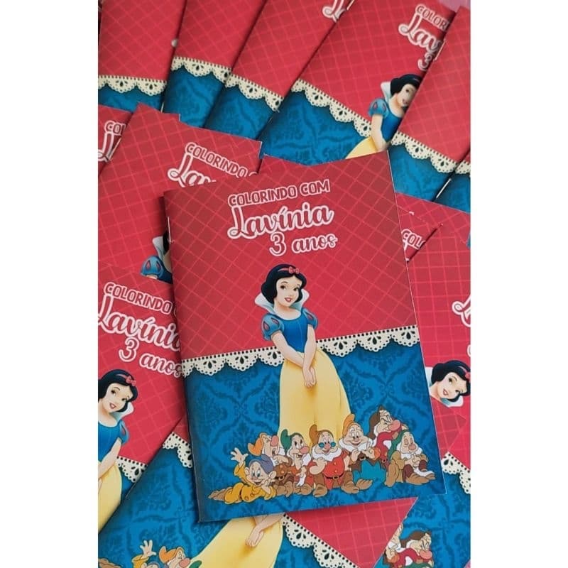 Livrinho de Colorir, Mini Livro de Colorir, Livro de Colorir para aniversário