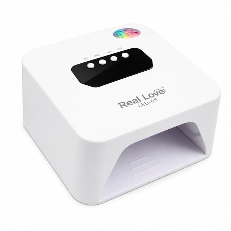 Cabine de Unhas Recarregável Real Love 36 Leds Alta Potência Com Selo do Inmetro Bivolt