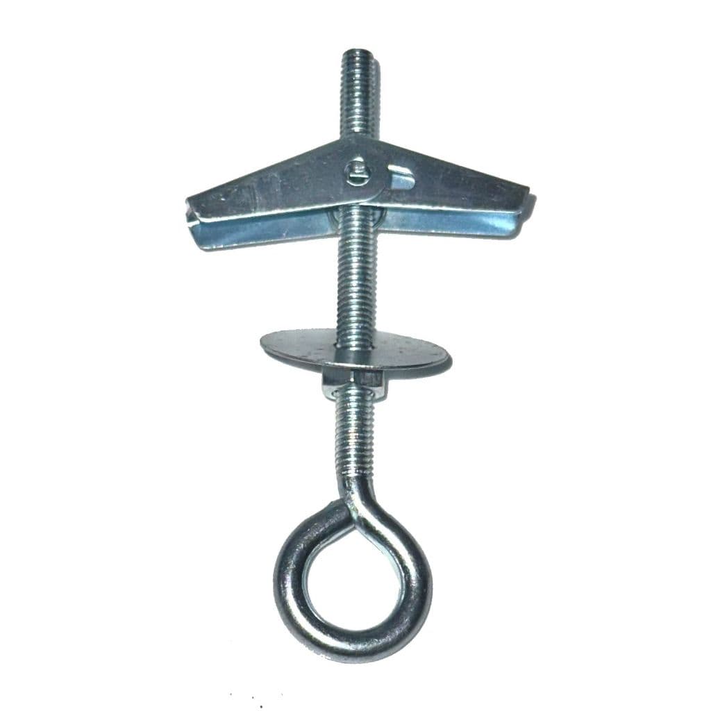 Kit Parafuso Pitão Âncora M6x70mm para teto e parede - drywall/gesso/forro de madeira
