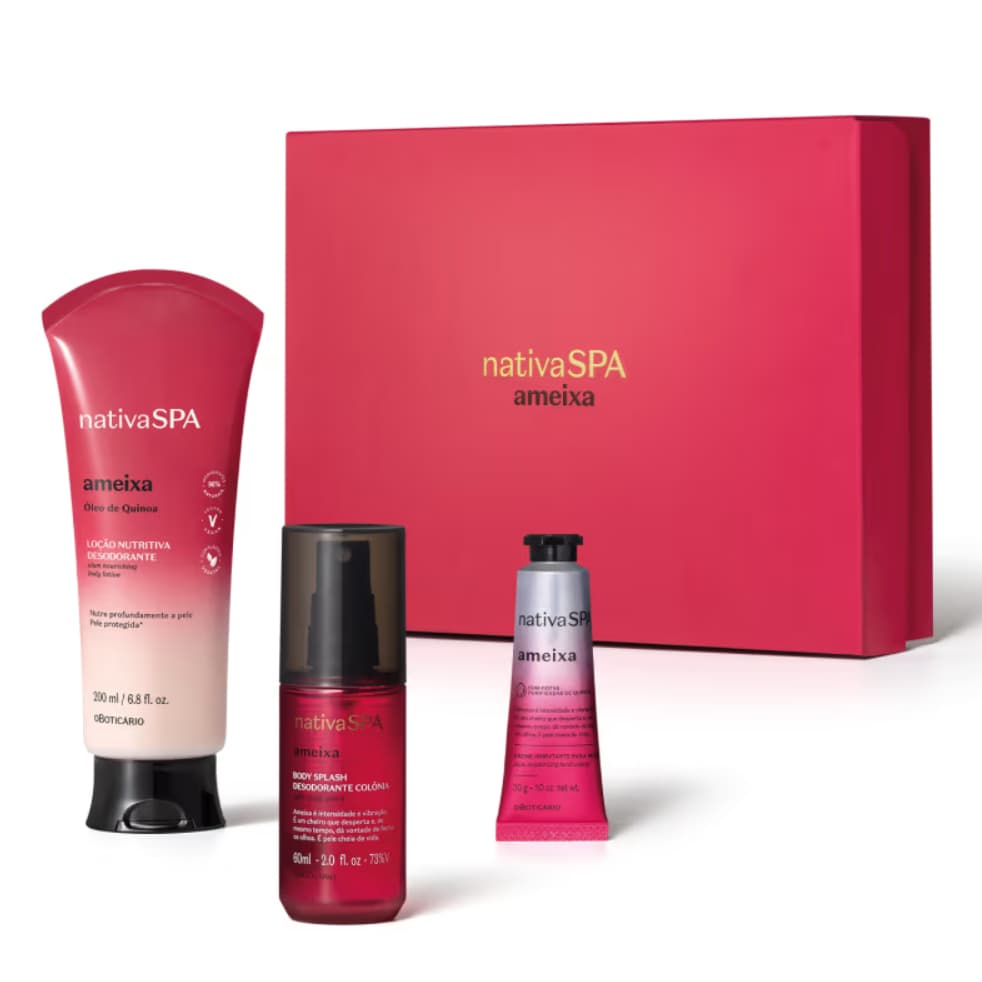 Kit Presente Especial Nativa Spa Ameixa (3 itens)