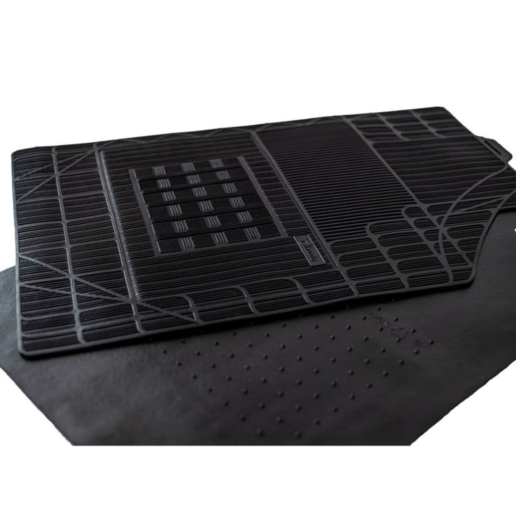 Tapete Automotivo Universal 4pçs Borracha Antiderrapante