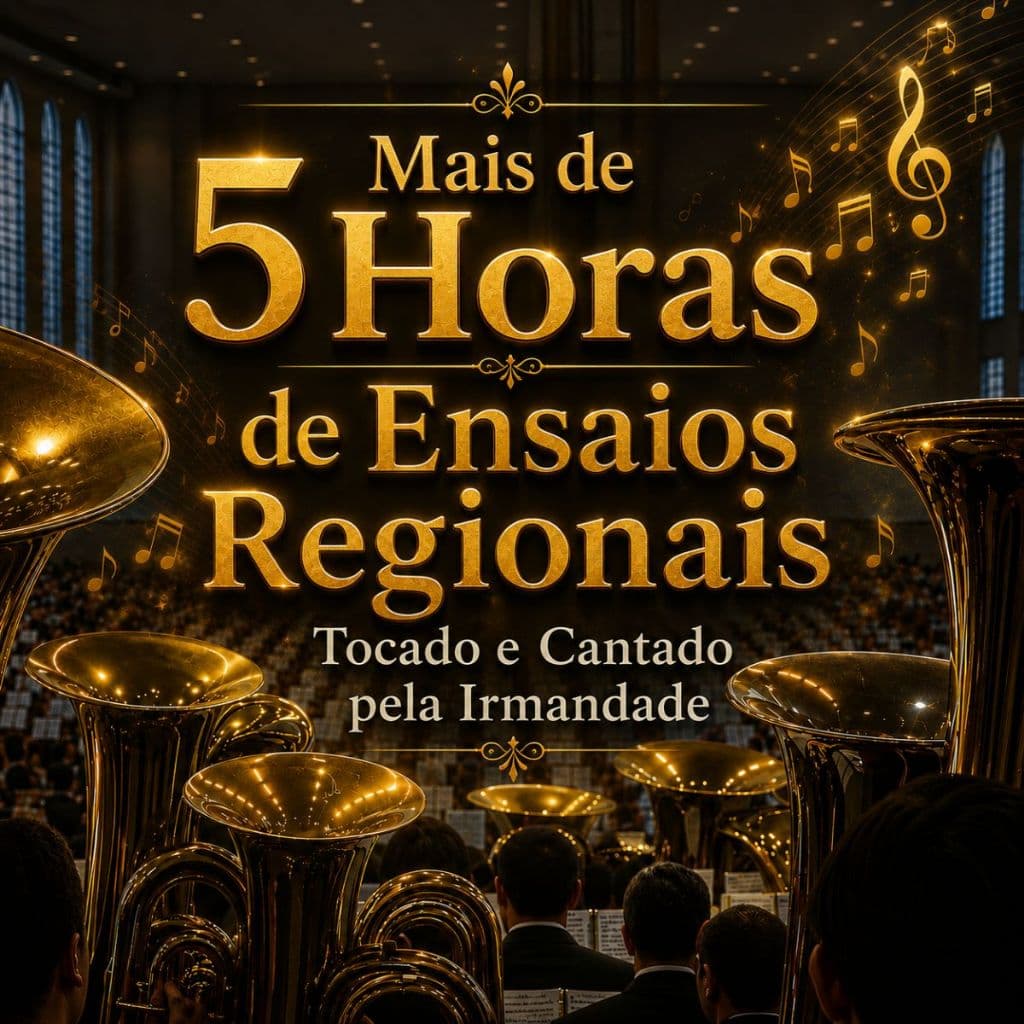 Ensaios Regionais CCB Hinário 5 Orquestrado e Cantado pela irmandade + d 5 horas de Ensaios.