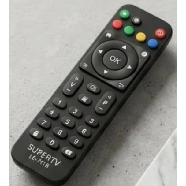 Controle Remoto para SuperTv Black X LE-7118