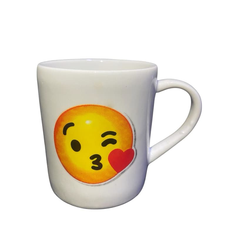 Caneca Emoji 260ml de Porcelana