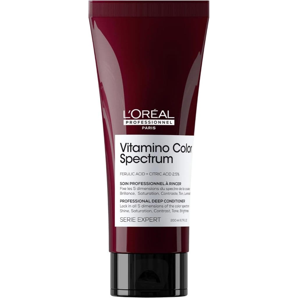 L'Oréal Professionnel, Condicionador Profissional Profundo, Vitamino Color Spectrum, para cabelos coloridos, cabelos mac
