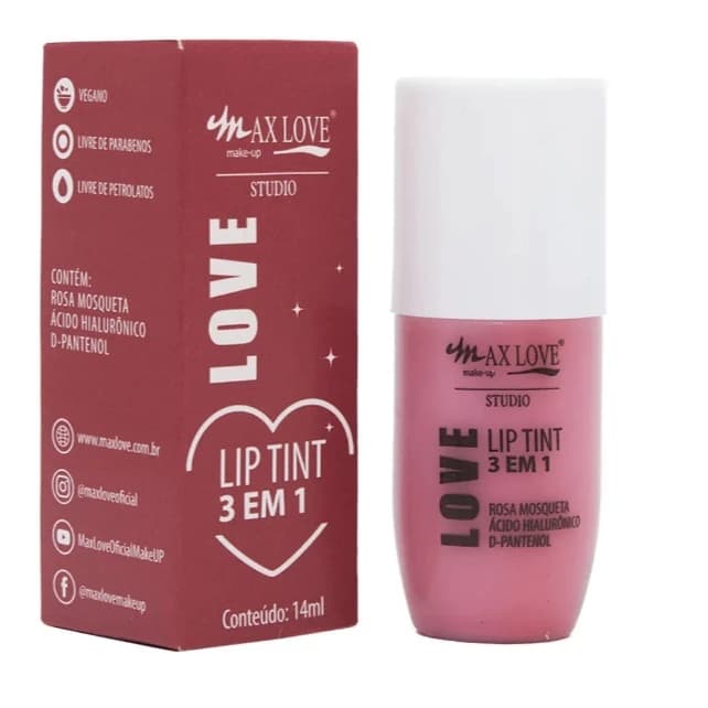 Lip Tint 3 em 1 - Max Love - Cor 509