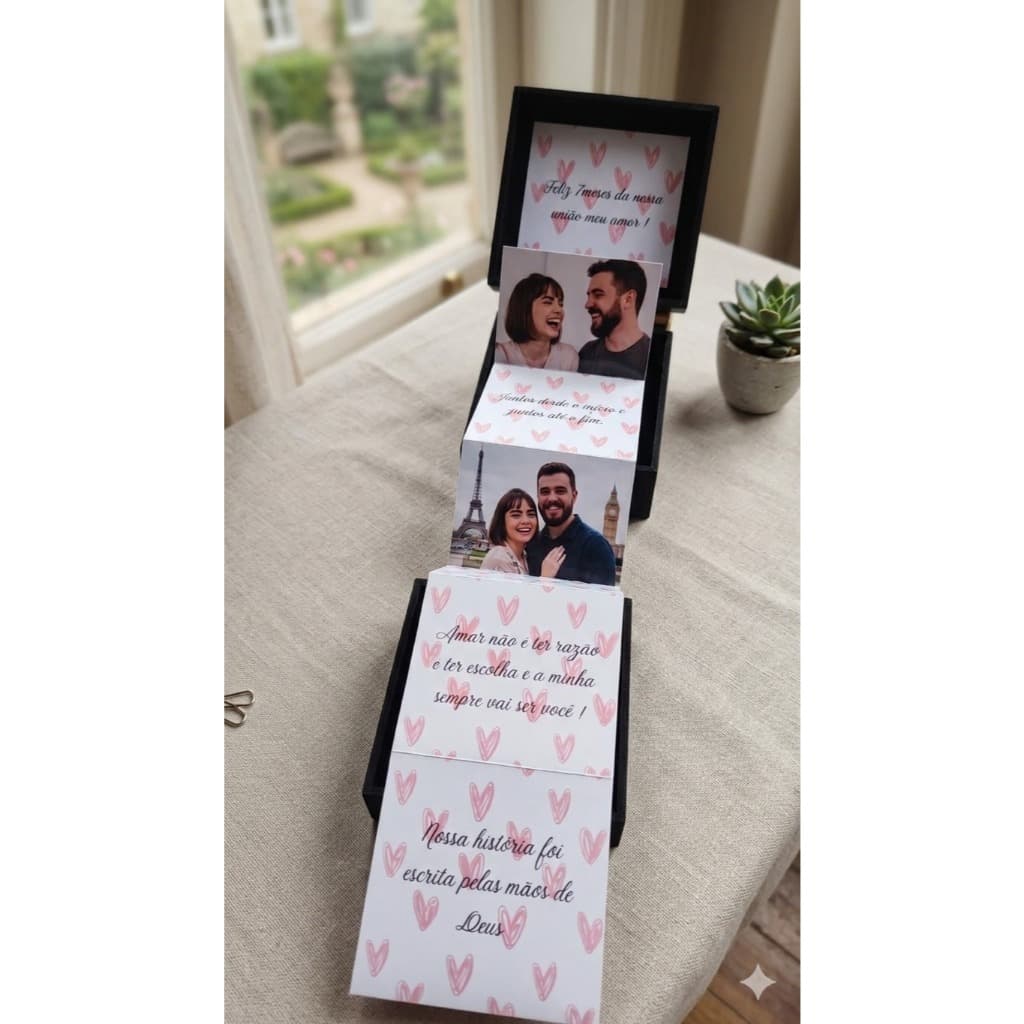 Caixa de fotos| Dia dos namorados| Personalizados| Presente
