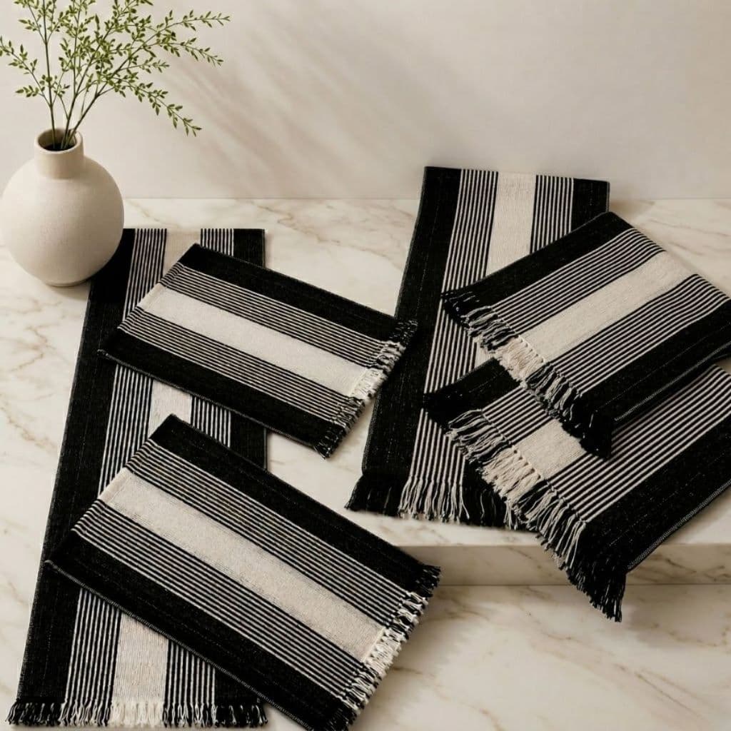 Kit 2 Jogos Tapete Cozinha Decorativo Antiderrapante Ideal para Pia Fogão e Porta da Cozinha