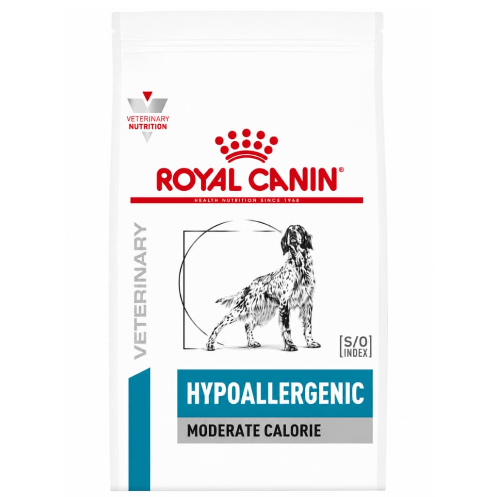 Royal Canin Hypoallergenic Moderate Calorie Ração Cães 2kg