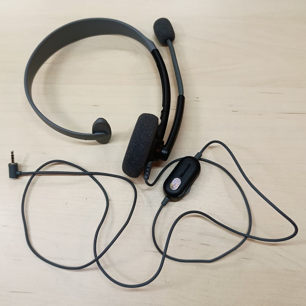 Headset Xbox 360 Original Microsoft para Chat de Voz