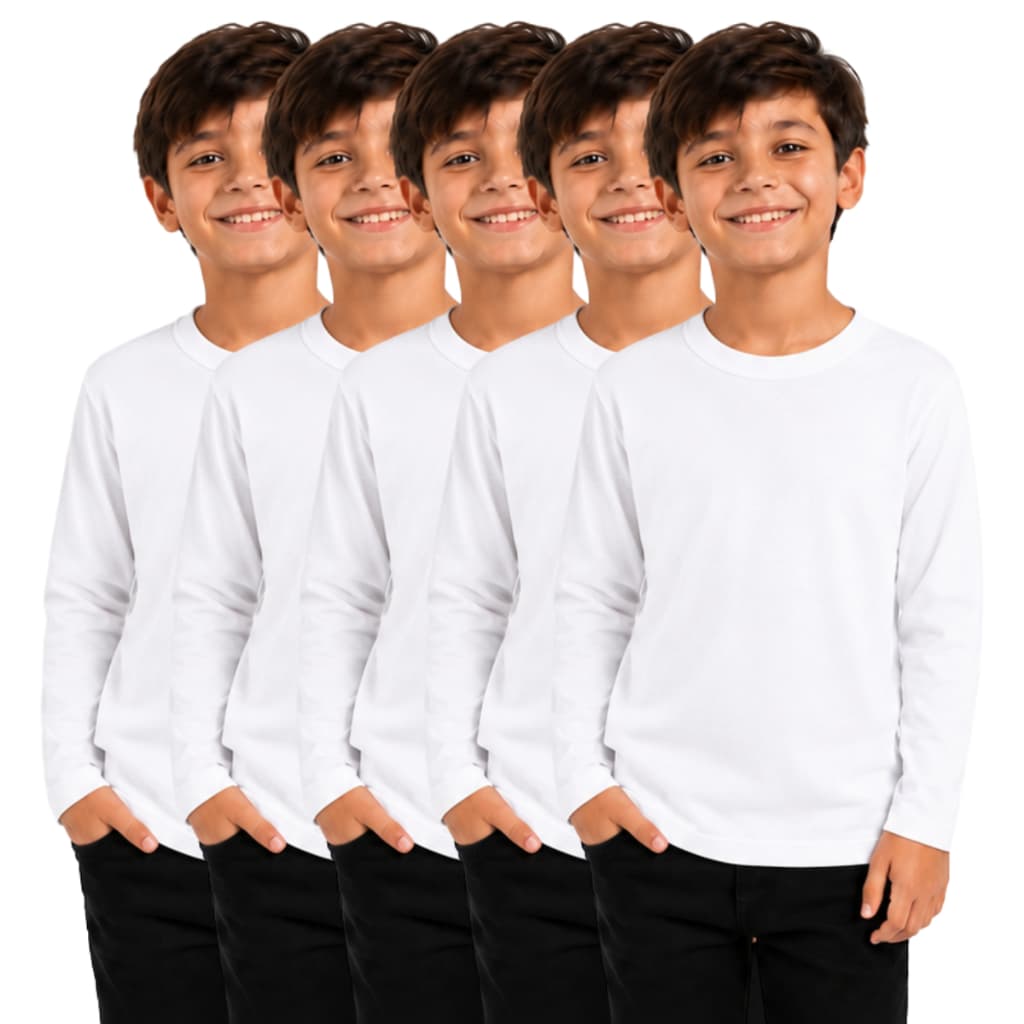 KIT COM 6 CAMISETAS elainelazzo