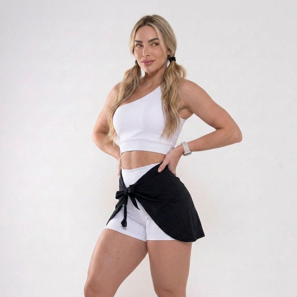 Tapa Bumbum Feminino Academia Ginastica Caminhada Saia Para Amarrar Zero Transparente 1 2 Ou 3 Uni
