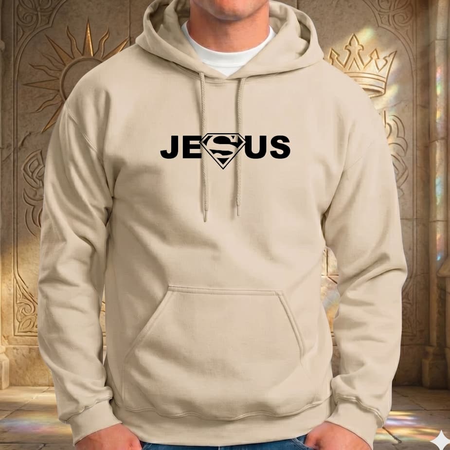 Moletom Masculino Feminino Unisex Jesus Super Religião Envio Rápido Oferta Promoção Estilo