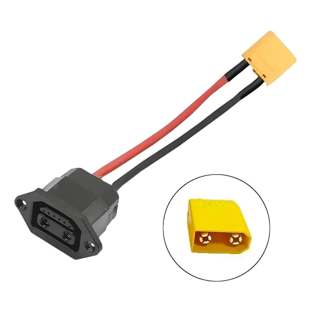 Conector De Bateria 2 Pinos Xt90 Para Scooter Eletrica