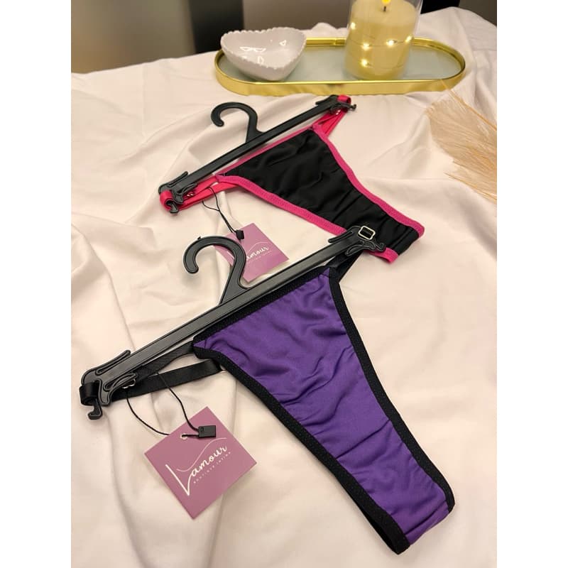 Kit com 2 Calcinhas Fio Confortável Feminina