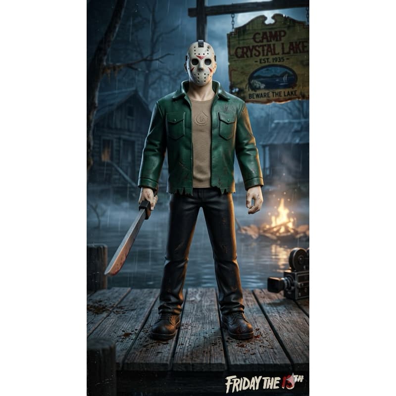 Jason Boneco do terror de sexta feira 13.