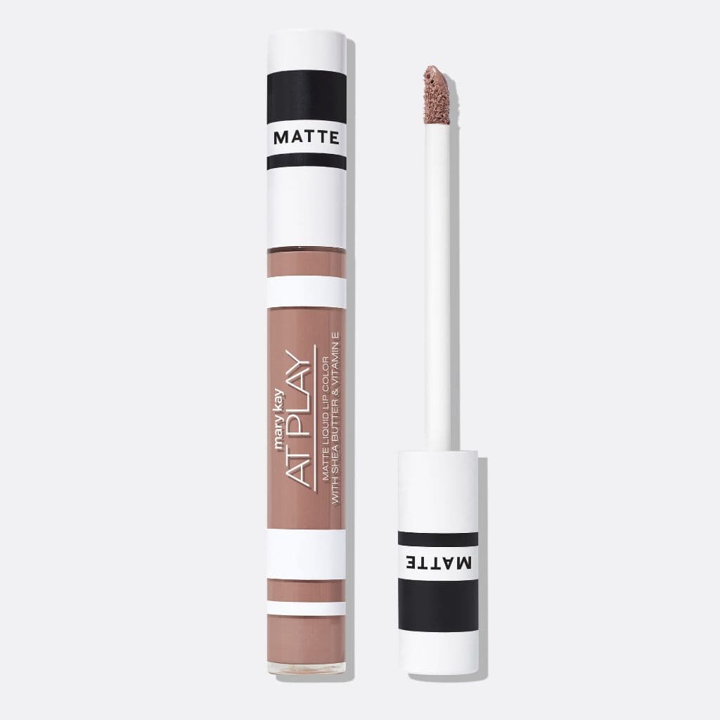 Batom Líquido Matte com Manteiga de Karité e Vitamina E - MK At Play