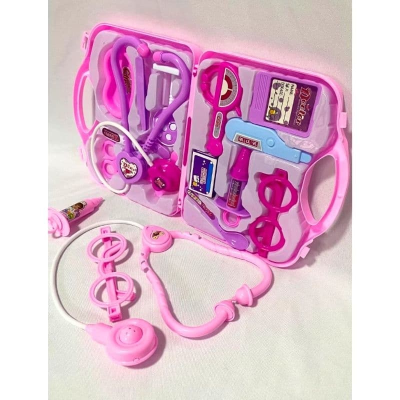 Maleta enfermagem Menina- Brinquedo Infantil Imaginação