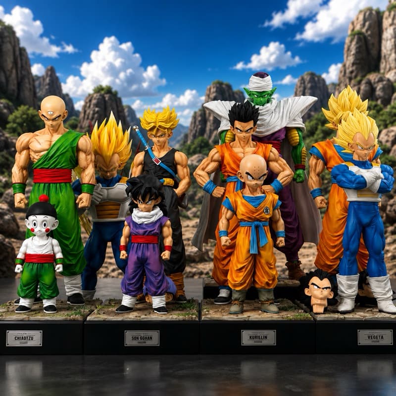 Action Figures Dragon Ball Z Diversos Personagens Piccolo Goku Gohan Vegeta Trunks Goten Banpresto