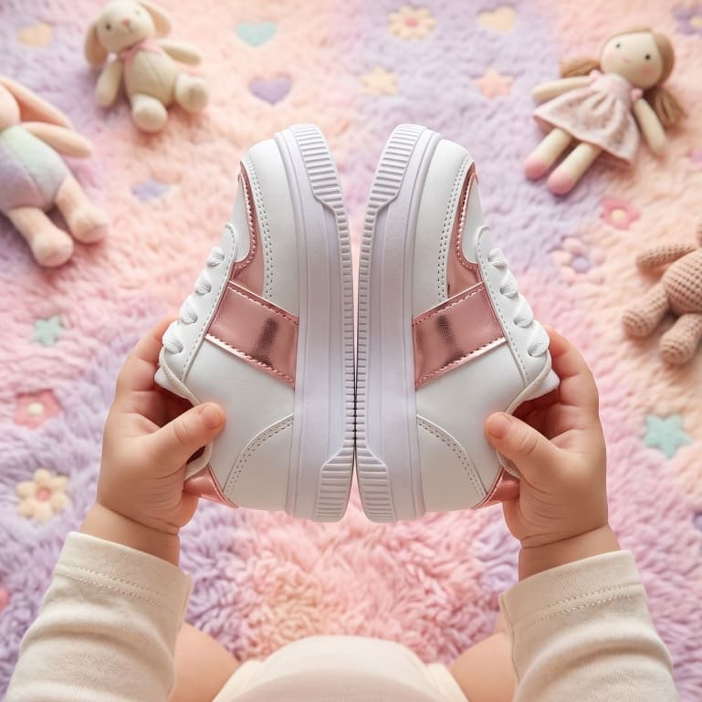 Tênis Baby Menina Infantil Confortável Antiderrapante Qualidade Premium Envio Imediato