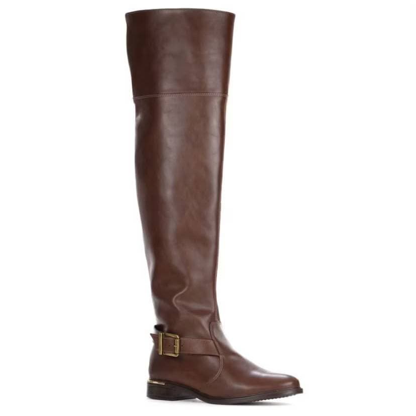 Bota Feminina Over Vizzano Dobrável Montaria Clássica Elegante Confortável