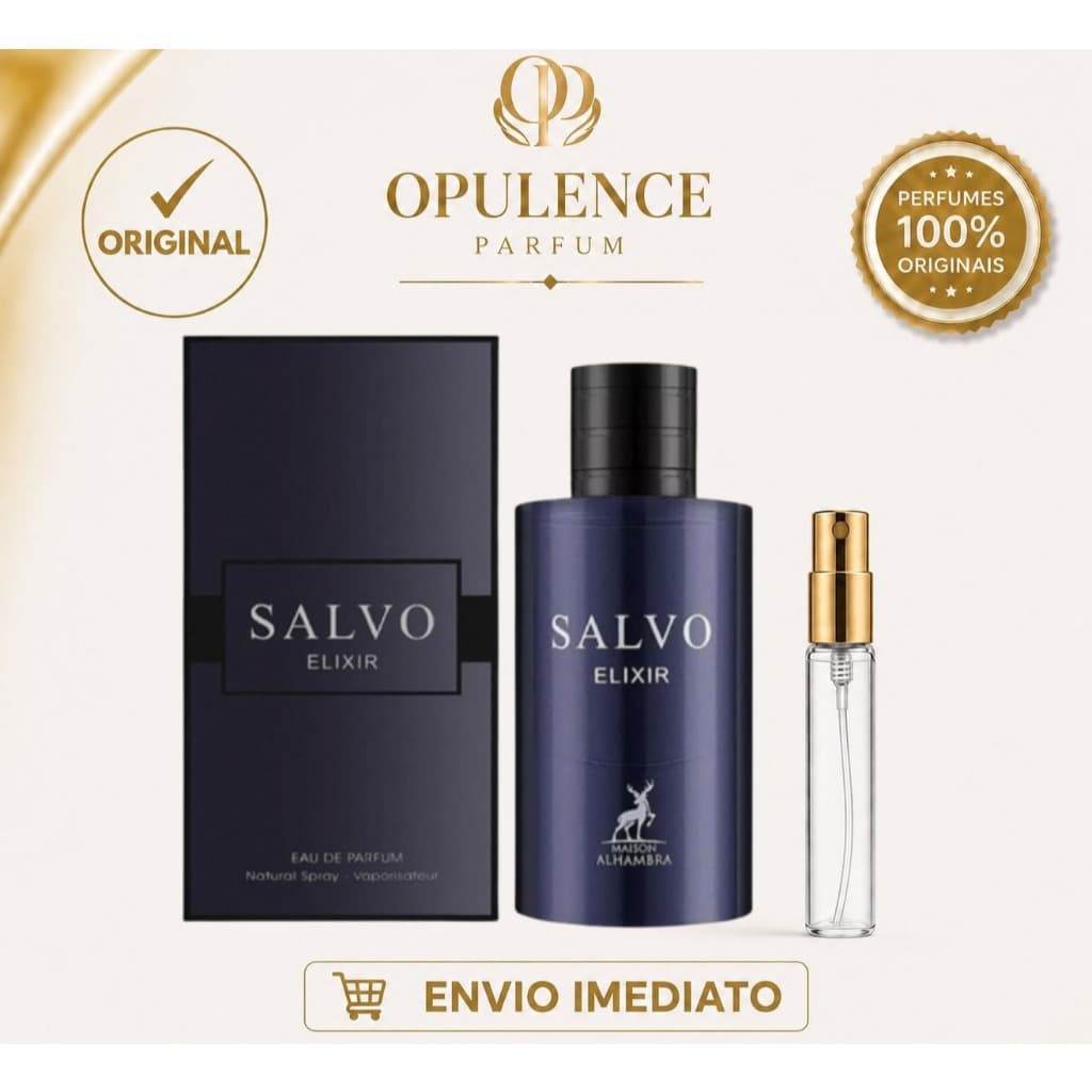 Perfume Salvo Elixir Maison Alhambra - Arabe Original