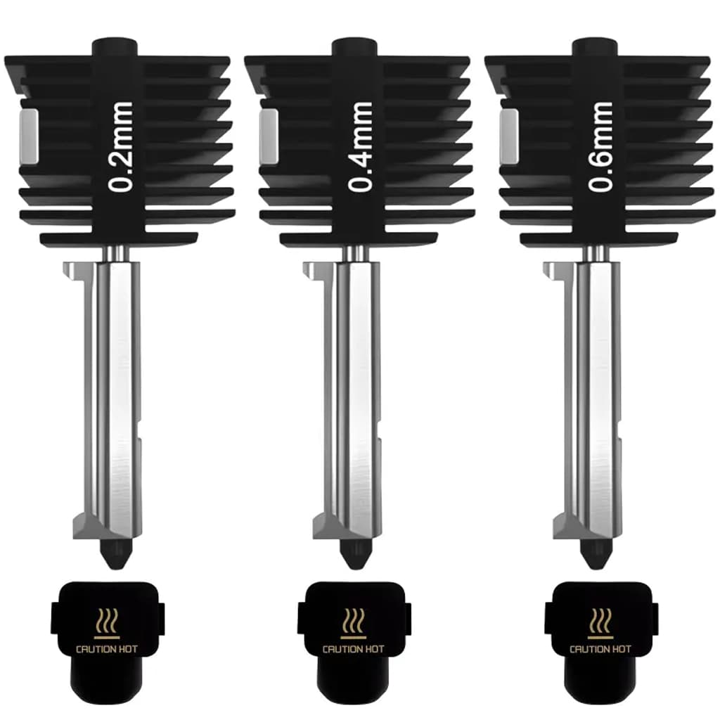 Kit Hotend Compatível Bambu Lab A1 e A1 Mini Aço Endurecido
