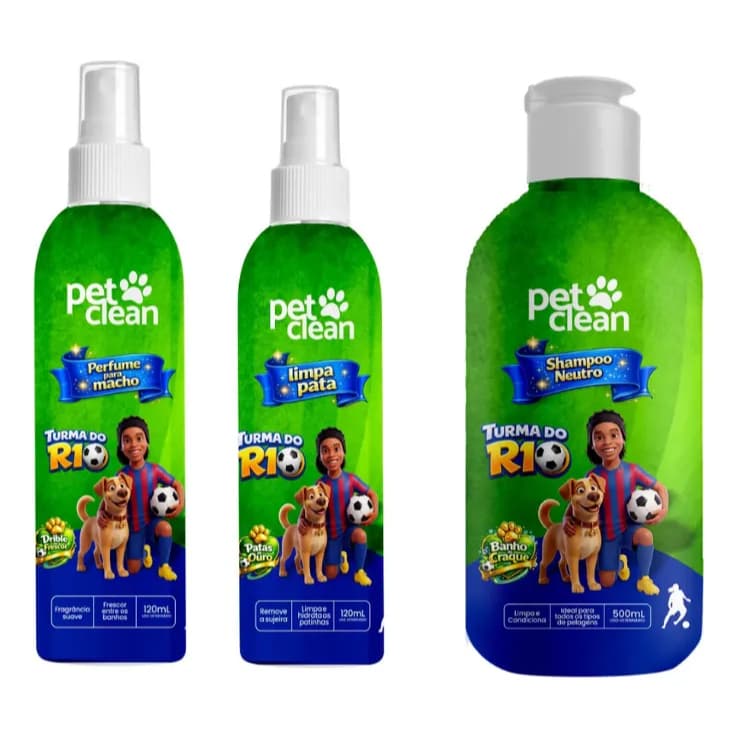 Kit Copa Do Brasil Shampoo Limpa Pata E Perfume R10