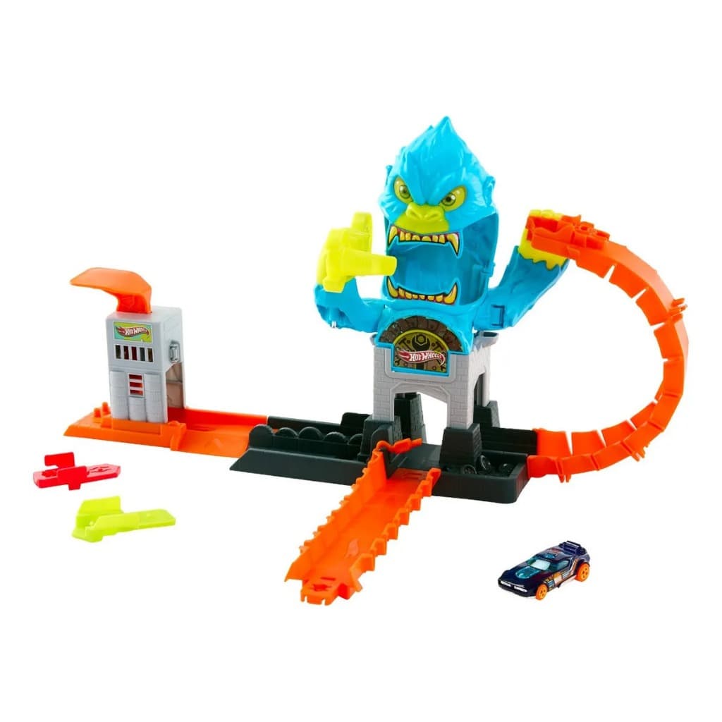 Pista Hot Wheels Nemesis Ataque Do Gorila Mattel - Jhl92