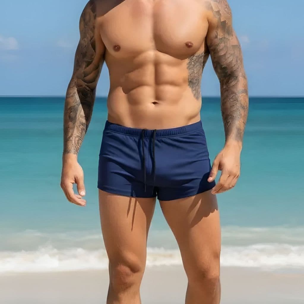 Sunga Boxer Masculina Praia Piscina Disponível Do P Ao GG