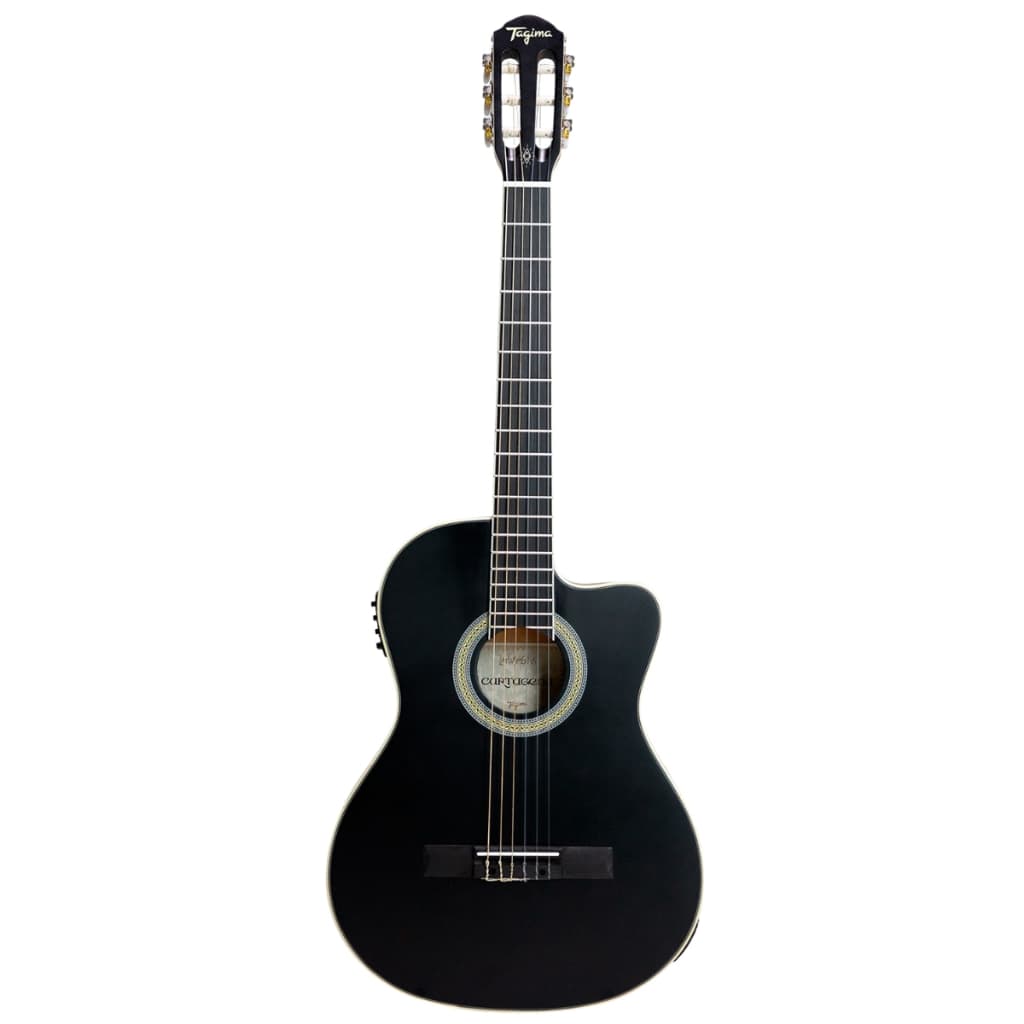 Violão Elétrico Nylon Tagima Flat Cartagena Bks