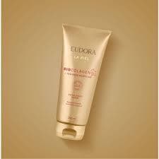Eudora La Piel Bio colágeno + tâmaras egípcias sabonete líquido esfoliante corporal 200ml Validade 02/2026