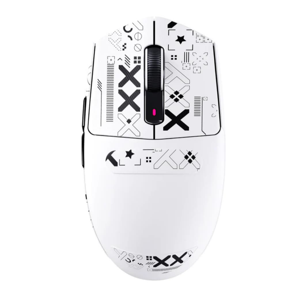 Lançamento 2026 Mouse Gamer Attack Shark G3 Branco Sem Fio 2.4G Bluetooth Wired 25000DPI Sensor PixArt PAW3311