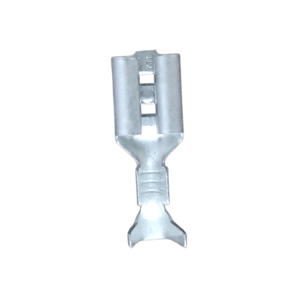 Terminal Faston Fêmea 4,8mm C/ Banho - Amp