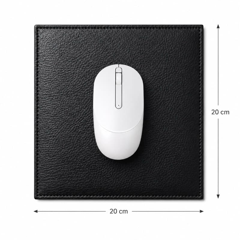 MOUSE PED COURO LEGÍTIMO