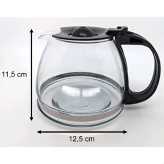 Jarra Similar Para Cafeteira Lenoxx Easy 18 Cafés Preta